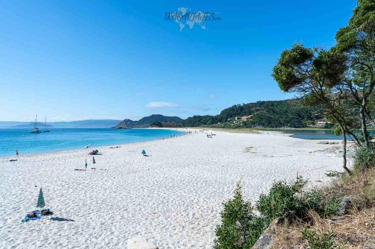 Casa En Chapela, Con Vistas A La Ria De Vigo Villa Bagian luar foto